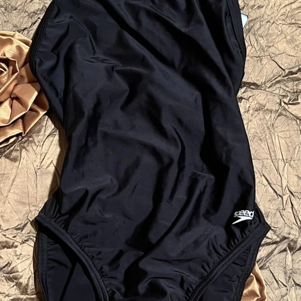 Speedo Women's Black One Piece Swimsuits